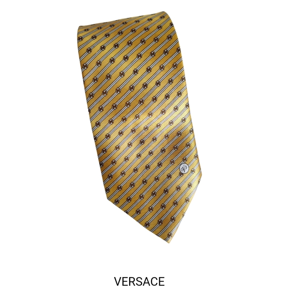 Vintage Versace Silk Tie - Picture 3 of 11